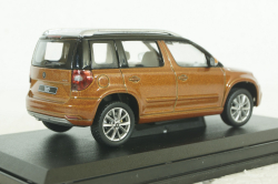 Skoda Yeti 2016, orange, Abrex 1:43  Уценка!