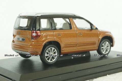 Skoda Yeti 2016, orange, Abrex 1:43  Уценка!