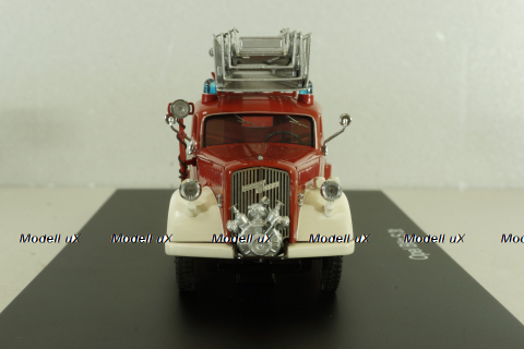 Opel Blitz S 3t Metz DL18 Feuerwehr Theimer 1955, 03071, Schuco 1:43