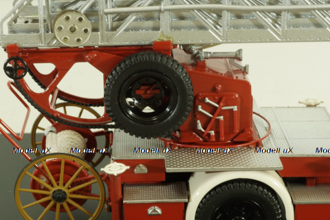 Opel Blitz S 3t Metz DL18 Feuerwehr Theimer 1955, 03071, Schuco 1:43