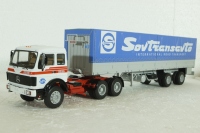 Mercedes NG2232 с полуприцепом Fruehauf Savoyarde Sovtransavto, SSM1558, SSM 1:43 Уценка!