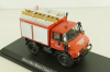 Mercedes Unimog 406 4x4  Feuerwehr Weiherhammer, B66042529, Schuco 1:43