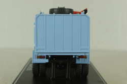 КО-413(53) мусоровоз на шасси Газ-53, серый/голубой, SSM1525, SSM 1:43