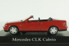 Mercedes CLK230 Cabriolet (A208), 1998 red, Schuco 1:43