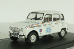Renault R4 La Faune Du Soleil De Minuit 1966, Hachette 1:43
