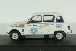 Renault R4 La Faune Du Soleil De Minuit 1966, Hachette 1:43