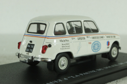 Renault R4 La Faune Du Soleil De Minuit 1966, Hachette 1:43