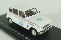 Renault R4 La Faune Du Soleil De Minuit 1966, Hachette 1:43