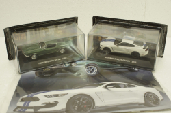 Ford Mustang GT390 + Ford Mustang Shelby GT350R (2016), Ford Mustang Collection #1, 1:43 Набор!