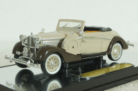 Maybach SW38 Cabriolet (open) Spohn 1937, beige, 43705, Signature Model 1:43
