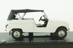 Renault R4 Sinpar Torpedo Cabriolet Closed 1964, Hachette 1:43
