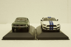 Ford Mustang GT390 + Ford Mustang Shelby GT350R (2016), Ford Mustang Collection #1, 1:43 Набор!