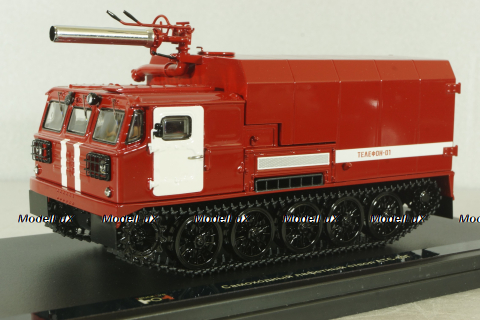 АТС-59Г самоходный лафетный ствол, пожарный автомобиль, TruckTyr 1:43