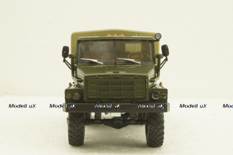 Урал-4322, борт с тентом, АвтоИстория 1:43