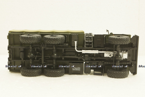 Урал-4322, борт с тентом, АвтоИстория 1:43