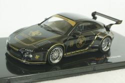 Porsche 911 (997) Old & New, black/Decorated, RHD, "John Player Special" MOC319, IXO 1:43