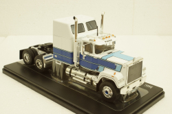 Mack Superliner Magnum, white/blue, big sleeper, 1985, TR165.22, IXO 1:43