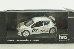 Peugeot 207 S2000 #007 Presentation version 2007, white, RAM278, IXO 1:43