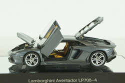 Lamborghini Aventador LP700-4 2011, metallic grey, 54646, AutoArt 1:43
