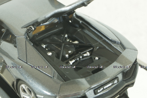 Lamborghini Aventador LP700-4 2011, metallic grey, 54646, AutoArt 1:43