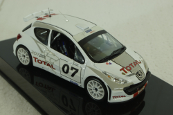 Peugeot 207 S2000 #007 Presentation version 2007, white, RAM278, IXO 1:43