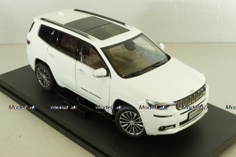 Jeep Grand Commander (Grand Cherokee) 2018, white, Paudi 1:18