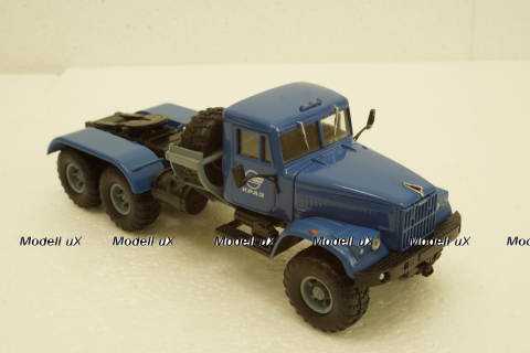Краз-255В1, тягач, синий, Н734, Наш Автопром 1:43