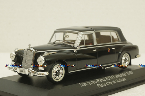 Mercedes 300d Landaulet, City of Vatican, 351230, Norev 1:43