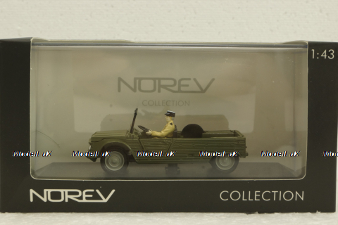 Citroen Mehari, gendarmerie, with Figure Lui de Funes, 150919, Norev 1:43