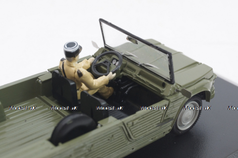 Citroen Mehari, gendarmerie, with Figure Lui de Funes, 150919, Norev 1:43