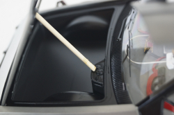 Delorean DMC 12 Time Machine with Mr. Fusion, Back To The Future, BCJ97, Hot Wheels Elite 1:18 