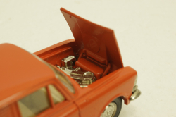 Москвич-433, А5, алый капот 2 зажима, Тантал/Радон 1:43