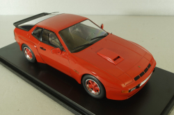Porsche 924 Carrera GT 1981, red with red wheels, MCG18302, MCG 1:18