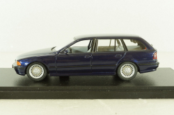 BMW 520i Touring (E39) 1995, dark blue, Schuco 1:43
