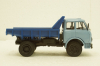 Маз-503 самосвал, 1963г голубой/синий, Н981, Наш Автопром 1:43