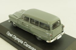 Opel Olympia Caravan "Deutsche Bundespost" 1953, grey, Schuco 1:43