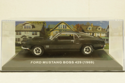 Ford Mustang Boss 429 (1969), dark green, Ford Mustang Collection №7 1:43