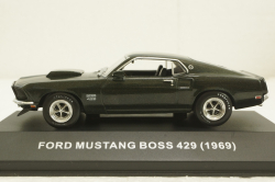 Ford Mustang Boss 429 (1969), dark green, Ford Mustang Collection №7 1:43