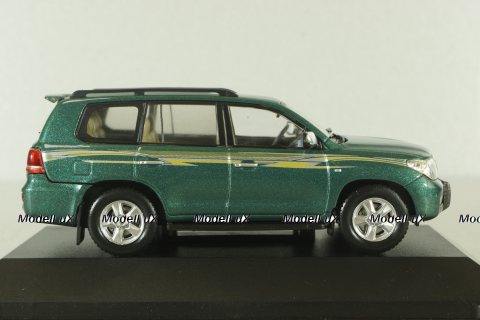 Toyota Land Cruiser 200 VRX V8 2010, green, JC232C, Jcollection 1:43