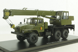 КС-3574 (Урал-4320) автокран, хаки, PLC47046, Premium Classixxs 1:43