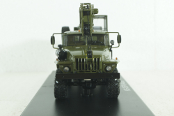 КС-3574 (Урал-4320) автокран, хаки, PLC47046, Premium Classixxs 1:43