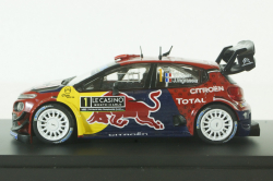 Citroen C3 WRC TEAM TOTAL WRT N 1, Altaya 1:43