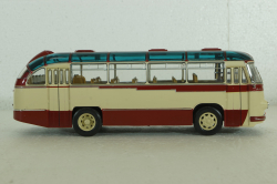 Лаз-695Б городской, беж/красн, Ultra Models 1:43