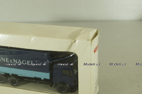 Mercedes 1844 S  с прицепом, blue, 57100, Wiking 1:87