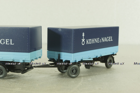 Mercedes 1844 S  с прицепом, blue, 57100, Wiking 1:87