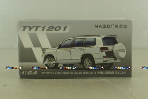 Toyota Land Cruiser 200 2016, TYT1201, Masdi 1:64