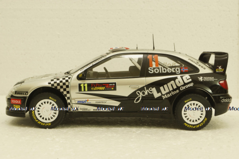 Citroen XSARA WRC P. Solberg Rally Cyprus 2009, Altaya 1:18