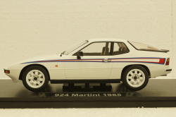 Porsche 924 Martini 1985, white, KKDC180722, KK-Scale 1:18