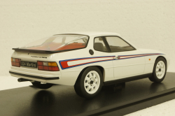 Porsche 924 Martini 1985, white, KKDC180722, KK-Scale 1:18