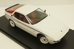 Porsche 924 Martini 1985, white, KKDC180722, KK-Scale 1:18